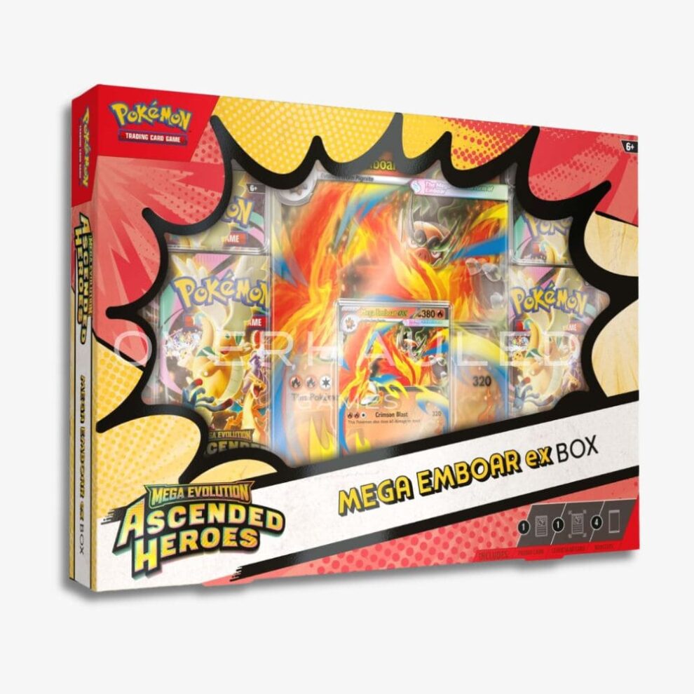Ascended Heroes Mega Emboar ex Box